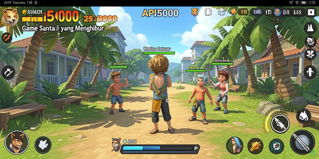 Tampilan menarik dari gameplay API5000 yang seru dan menyenangkan.