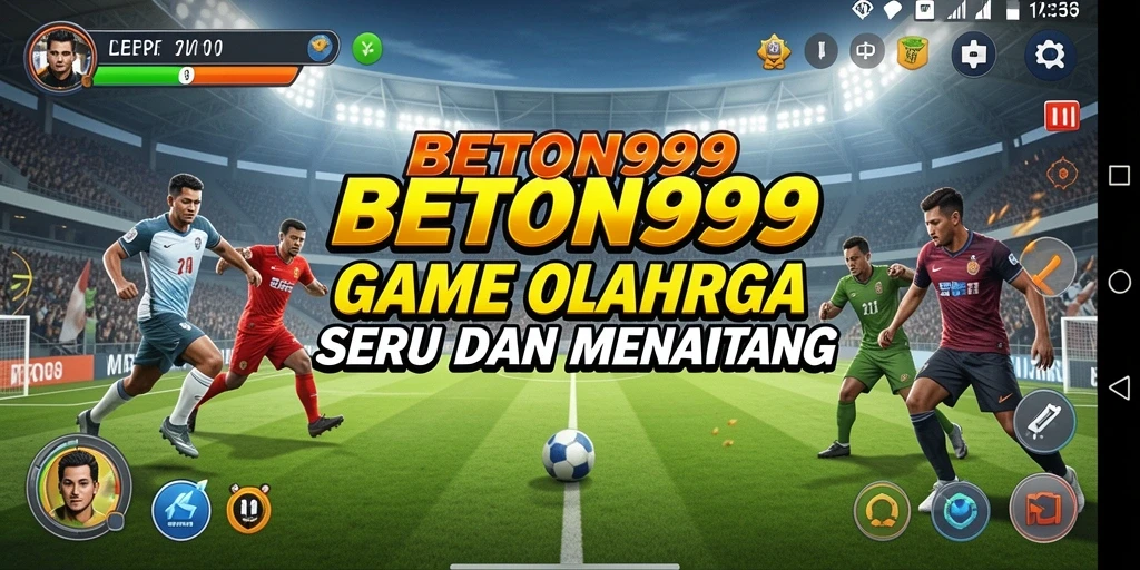 Tampilan gameplay yang mendebarkan dalam BETON999.