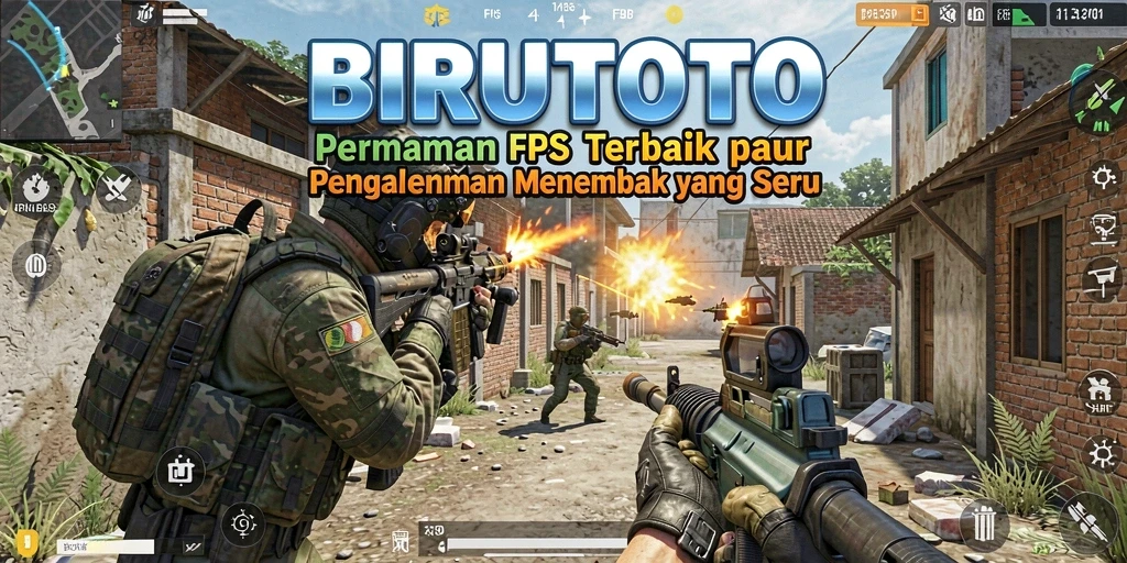 Tangkap momen seru dalam gameplay BIRUTOTO saat bertempur di medan perang.