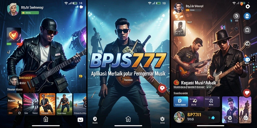 Screenshot gameplay BPJS777 menunjukkan antarmuka musik yang dinamis dan interaktif.