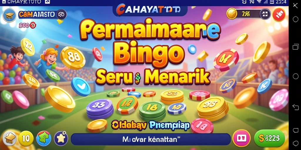 Screenshot utama menampilkan gameplay Bingo yang seru dan interaktif.