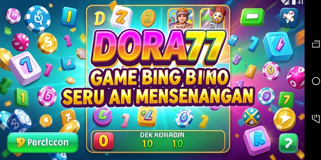 Tampilan screenshot utama DORA77 menampilkan gameplay Bingo yang seru.