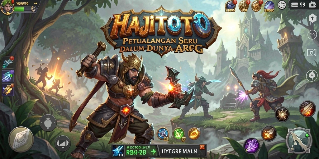 Gameplay menarik HAJITOTO dengan pertarungan dinamis dan karakter unik.