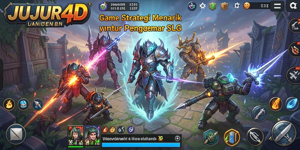 Tampilan gameplay menarik di JUJUR4D dengan berbagai misi strategis.