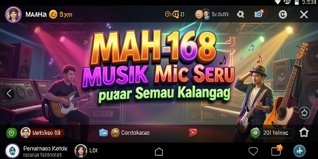 Tampilan gameplay <strong>MAHA168</strong> yang interaktif dan seru.