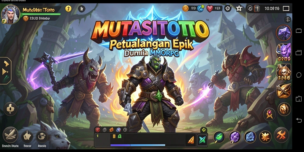 Tampilan gameplay epik di dunia <strong>MUTASITOTO</strong> yang luas.
