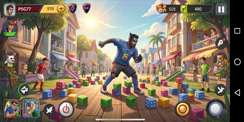 Tampilan gameplay seru dalam game Puzzle.