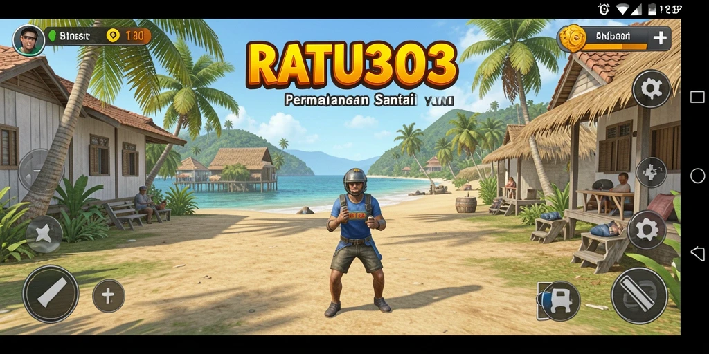 Screenshot gameplay yang menarik dari RATU303 dengan karakter lucu dan visual cerah.