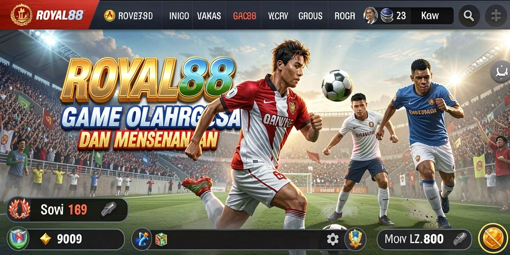 Tampilan menarik dari gameplay ROYAL88 yang penuh aksi.