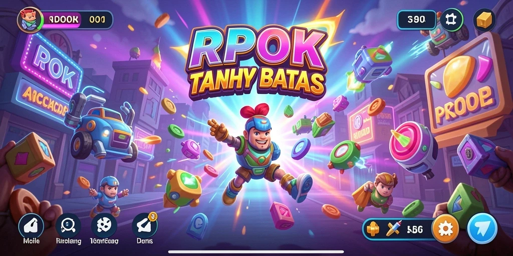 Gameplay RPOK yang penuh aksi dan tantangan Arcade.