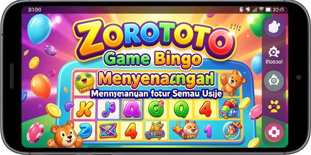 Tampilan menarik dari gameplay ZOROTOTO Bingo.
